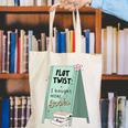 Plot Twist I Bought More Books Bookish Canvas Tote Bag