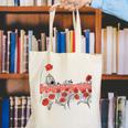 Poppy Field Wizard Of Oz Cowardly Brave Lion Book Canvas Tote Bag Poppy Field Wizard Of Oz Cowardly Brave Lion Book Canvas Tote Bag