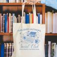 Published Authors Social Club Women Vintage Poet Book Writer Canvas Tote Bag