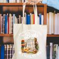 Quilting Sewing Machine Quilter Easily Distracted By Book Canvas Tote Bag