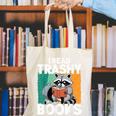 Raccoon Smutty Book Lover Spicy Romance Novels Women's Canvas Tote Bag