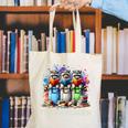 Racoons Trash Reader Book Lover Romantic Novels Premium Canvas Tote Bag