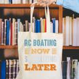 RC Boating Now Minimal Socializing Introvert Vintage Canvas Tote Bag