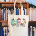 Read Banned Books Christmas Holiday Canvas Tote Bag