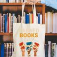 Read Banned Books Club Freely Anti-Censorship Librarian Canvas Tote Bag