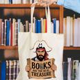 Read Book Reader Library Reading Librarian Pirate Bookworm Canvas Tote Bag
