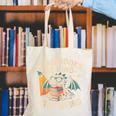 Read Books Be Kind Stay Weird Book Dragon Skeleton Reading Canvas Tote Bag