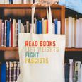 Read Books Lift Weights Fight Fascists Reading Canvas Tote Bag Read Books Lift Weights Fight Fascists Reading Canvas Tote Bag
