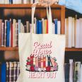 Read Your Heart Out Book Lover Reading Enthusiasts Floral Canvas Tote Bag