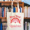 Read Your Heart Out Book Valentines Day Reading Teacher Canvas Tote Bag Read Your Heart Out Book Valentines Day Reading Teacher Canvas Tote Bag
