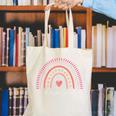 Read Your Heart Out Rainbow Teacher Reading Books Lover Canvas Tote Bag Read Your Heart Out Rainbow Teacher Reading Books Lover Canvas Tote Bag