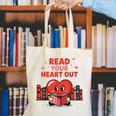 Read Your Heart Out Shirt Valentine Teacher Bookworm Lover Canvas Tote Bag Read Your Heart Out Shirt Valentine Teacher Bookworm Lover Canvas Tote Bag