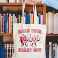 Read Your Heart Out Teacher Valentine Book Canvas Tote Bag