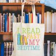 I Read Past My Bedtime Book Quote Humor Canvas Tote Bag