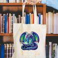 I Read Because Roasting People Is Frowned Upon Dragons Books Canvas Tote Bag