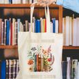 Read More Worry Less Book Lovers Motivational Quote Bookish Canvas Tote Bag