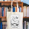 The Reader Tarot Card Bookworm Books Lover Dragon Librarians Canvas Tote Bag The Reader Tarot Card Bookworm Books Lover Dragon Librarians Canvas Tote Bag