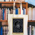 The Reader Tarot Card Mystic Dragon Book Magic Canvas Tote Bag The Reader Tarot Card Mystic Dragon Book Magic Canvas Tote Bag
