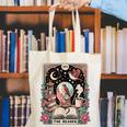 The Reader Tarot Card Shirt Bird Book Lover Bookworm Canvas Tote Bag