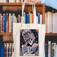 The Reader Tarot Card Women Book Lover Librarian Read Canvas Tote Bag
