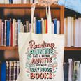 Reading Auntie Book Lover For Bookworm Aunt Canvas Tote Bag Reading Auntie Book Lover For Bookworm Aunt Canvas Tote Bag