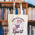 Reading Is My Favorite Sport Saying Cat And Book Lover Canvas Tote Bag Reading Is My Favorite Sport Saying Cat And Book Lover Canvas Tote Bag