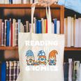 Reading With My Gnomies Gnomes Books Lover Bookworm Canvas Tote Bag Reading With My Gnomies Gnomes Books Lover Bookworm Canvas Tote Bag