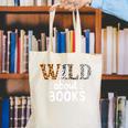 Reading Lover Wild About Books Reading Books And Bookworm Canvas Tote Bag