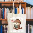 Reading Is Otterly Fun Otter Bookworm Book Lover Librarian Canvas Tote Bag Reading Is Otterly Fun Otter Bookworm Book Lover Librarian Canvas Tote Bag
