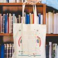 Reading Quote For Bookworm And Librarian Canvas Tote Bag