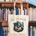Reading Readers I Read Send Books Dragon Bookworm Tee Canvas Tote Bag