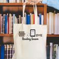 Reading Season Book Lover Librarian Cozy Bookworm Canvas Tote Bag