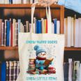 Reading Snow So Many Books Christmas Snow Little Time Canvas Tote Bag Reading Snow So Many Books Christmas Snow Little Time Canvas Tote Bag