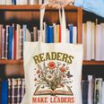 Reading Squad Book Lover Bookish Floral Readers Make Leaders Canvas Tote Bag Reading Squad Book Lover Bookish Floral Readers Make Leaders Canvas Tote Bag