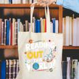 Reading Is Out Of This World Space Book Lover Kids Canvas Tote Bag