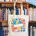 Reads Across Tee America Reading Teacher Books Reader Kids Canvas Tote Bag Reads Across Tee America Reading Teacher Books Reader Kids Canvas Tote Bag