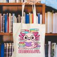 Readsalotl Axolotl Reading Book Bookworm Canvas Tote Bag Readsalotl Axolotl Reading Book Bookworm Canvas Tote Bag