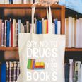 Red Ribbon Week Say No To Drugs Say Yes To Books Drug Free Canvas Tote Bag Red Ribbon Week Say No To Drugs Say Yes To Books Drug Free Canvas Tote Bag