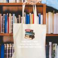 Retro Sometimes I Think I Read Too Much For Book Lover Canvas Tote Bag