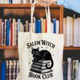 Salem Witch Book Club Bookish Halloween Cat Women Canvas Tote Bag Salem Witch Book Club Bookish Halloween Cat Women Canvas Tote Bag