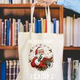 He Sees What You'Ve Been Reading Santa Book Lover Canvas Tote Bag He Sees What You'Ve Been Reading Santa Book Lover Canvas Tote Bag