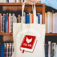 Sexy STFUATTDLAGG Yes Sir Reading Spicy Good Book Love Heart Canvas Tote Bag