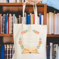 She Blooms Among The Pages Women Mom Wife Floral Book Quote Canvas Tote Bag She Blooms Among The Pages Women Mom Wife Floral Book Quote Canvas Tote Bag