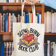 Slow Burn Book Club Romantasy Trope Smut Dark Romance Reader Canvas Tote Bag Slow Burn Book Club Romantasy Trope Smut Dark Romance Reader Canvas Tote Bag
