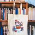 Snowman Reading Snow Many Books Snow Little Time Winter Canvas Tote Bag Snowman Reading Snow Many Books Snow Little Time Winter Canvas Tote Bag