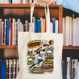 Softball Outfielder Best Traits Brave Retro Comic Book Art Premium Tri-Blend Canvas Tote Bag Softball Outfielder Best Traits Brave Retro Comic Book Art Premium Tri-Blend Canvas Tote Bag