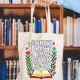 Sorry I Can't I Have Book Club Canvas Tote Bag