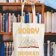 Sorry I Can't Make It I'm Completely Booked Book Reading Canvas Tote Bag Sorry I Can't Make It I'm Completely Booked Book Reading Canvas Tote Bag