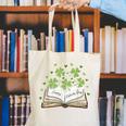 St Patricks Day Book Lover Librarian Reading Saint Pattys Canvas Tote Bag