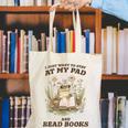 Stay At My Pad And Read Books Frog Introvert Reading Canvas Tote Bag